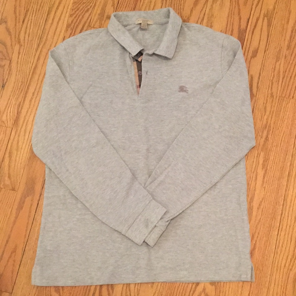 Burberry Long Sleeve Polo